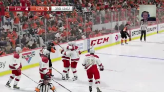 NHL 17 Modorov with the deflection in EASHL