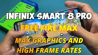 Free Fire Max in Infinix Smart 8 Pro