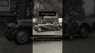 The 1931 Bugatti Royale Kellner Coupe is a luxurious car with 300 horse power