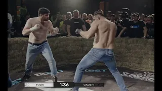 Assault RIfle Gadzhi vs. Tornike Tolik/ bare-knuckle fight/ TDFC 4 BUFU Commentary