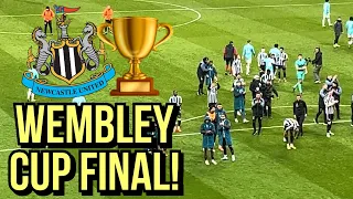 *HEADING TO WEMBLEY* INCREDIBLE ATMOSPHERE!! Newcastle United 2-1 Southampton! MATCH VLOG!