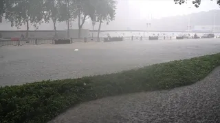 GLOBALink | 12 killed in heavy rain in China's Zhengzhou