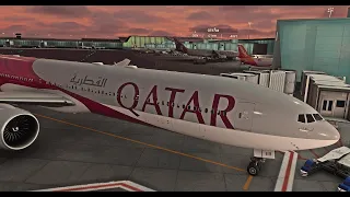 Qatar Airways [FULL FLIGHT] 777-300ER | Dammam ✈ Doha |(ULTRA/HIGH) |Microsoft Flight Simulator 2020
