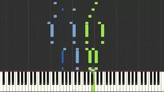 Ecossaise in G major, WoO 23 - Beethoven (Piano Tutorial, Synthesia)