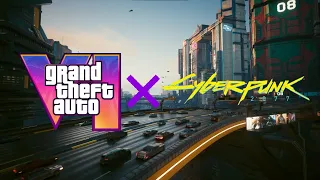 GTA 6 trailer but it's Cyberpunk 2077