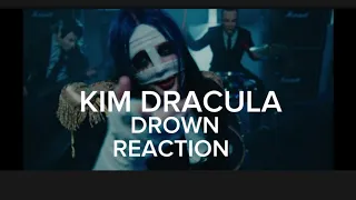 Kim Dracula - Drown (Official Video) REACTION #kimdracula #metalreaction #metal