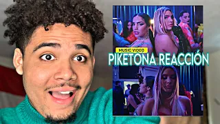 REACCION PRIMERA VEZ a || Lele Pons, Kim Loaiza - Piketona (Official Video)