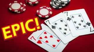 1 EPIC HOUR OF 3 CARD POKER!!!