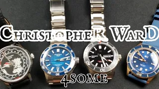 CHRISTOPHER WARD WATCHES - FOURSOME - SHOW & TELL