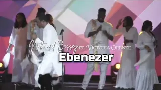 Nathaniel Bassey ft. Victoria Orenze - EBENEZER Lyrics ( lyrics video )