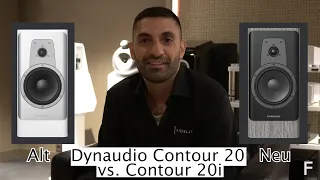 Alt vs Neu - Dynaudio Contour 20 vs Dynaudio Contour 20i an Yamaha A-S2200 - HiFi Test