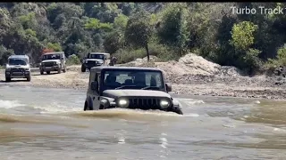 all car river crossing 😱