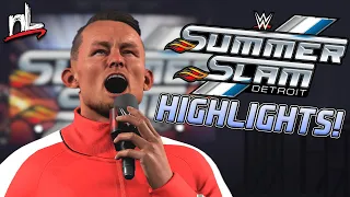 I DEMAND YOU TO WATCH THIS [WWE Summerslam 2k23 Highlights]