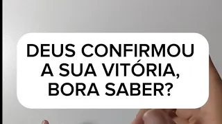 DEUS CONFIRMOU A SUA VITÓRIA, BORA SABER? 11970499809 #tarotdoamor #tarothoje #conselhododia