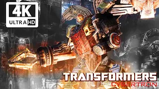 Megatron Battles Omega Supreme (Transformers: War For Cybertron) 4K 60FPS Ultra HD