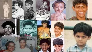 Tollywood Heroes Childhood Photos | Balakrishna | Prabhas | Nagarjuna | Chiranjeevi | Filmyfocus.com