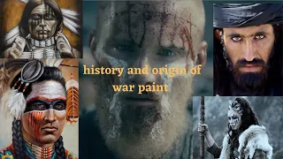 History and origin of war paint | old video | native Americans | vikings