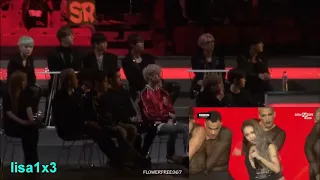 151202 BTS, GOT7 reaction to Jolin Tsai - Play @MAMA 2015