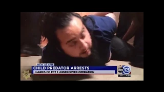 KTRK abc13 - 9 men arrested & charged in online sex sting 3/26/19