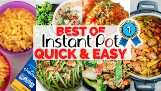 The BEST FAST and EASY Instant Pot Recipes