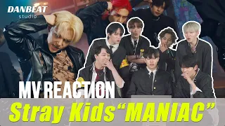 Stray Kids(스트레이 키즈) - "MANIAC" M/V REACTION - DANBEAT STUDIO