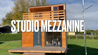 Studio de jardin mezzanine Jd Outdoor sans permis de construire