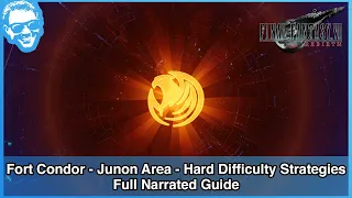 Junon Area Fort Condor HARD DIFFICULTY Strategies - Final Fantasy VII Rebirth [4k HDR]