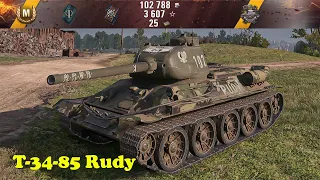 T-34-85 Rudy - World of Tanks UZ Gaming