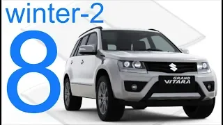 suzuki grand vitara 4x4 winter 2 offroad part 8