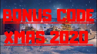 (EXPIRED) BONUS CODE XMAS 2020 | WoT Blitz