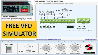 Free VFD Simulator Downloading and Installing in Tamil | Yaskawa J1000 Programming Simulator