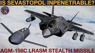 Could An F-35 AGM-158C LRASM Strike Hit Russian Fleet In Defended Sevastopol? (WarGames 86) | DCS