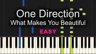 What Makes You Beautiful Piano - How to Play One Direction What Makes You Beautiful Piano Tutorial!