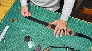 Installing Schaller S-Locks on my Leather Guitar Strap