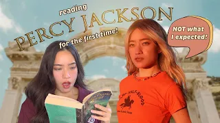 Reading Percy Jackson for the FIRST time (not what I expected!)