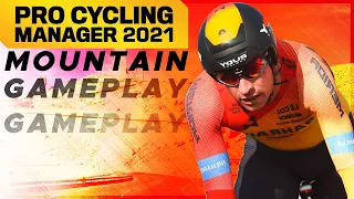 Pro Cycling Manager 2021 : MOUNTAIN GAMEPLAY // Col du Portet ft. Mikel Landa