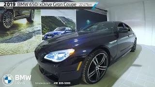 #V0935  2019  BMW 650i xDrive Gran Coupe