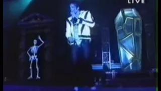 Michael Jackson - Dangerous World Tour Live In Bucharest 1992 - Thriller.avi