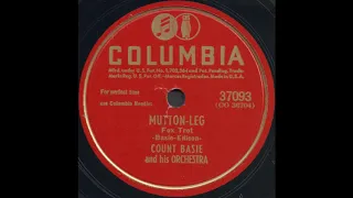 MUTTON-LEG / COUNT BASIE and his ORCHESTRA [COLUMBIA 37093]