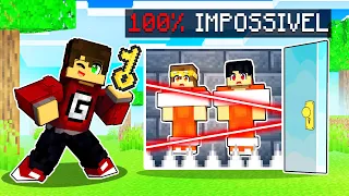 PRISÃO 100% IMPOSSIVEL DE ESCAPAR no MINECRAFT ✭ Guihh ✭