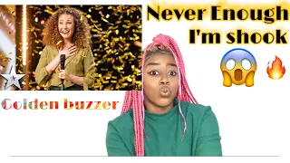 GOLDEN BUZZER! Loren Allred shine bright with ‘Never Enough’ | Audition | BGT 2022( Reacts!!!)