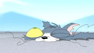 Tom And Jerry The Fast And The Furry: Tom Flattened By Cars