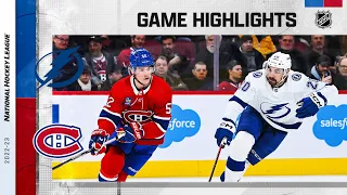 Lightning @ Canadiens 3/21 | NHL Highlights 2023