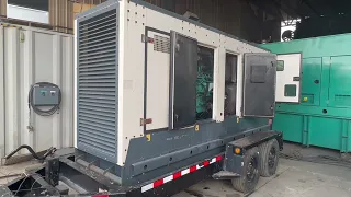 Portable Cummins 308 kW Diesel Genset Load Test