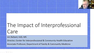 CUGH 2022 Satellite 13: How to Make Your Global Health Program More Interprofessional: A Blueprint