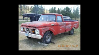 1964 FORD F100 Crown Vic Build Part 2 The donor car is found.