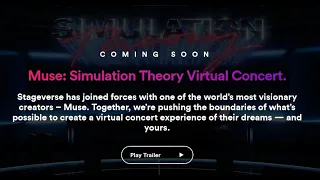 Muse - Simulation Theory Virtual Concert [Teaser/Leaked 2020]