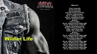 wilder life -  song - U.D.O. - The Legacy 2022