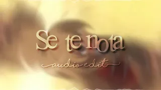 ||Se te nota||Edit audio||Leer desc..