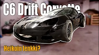 Miten 2005 Corveten voimalinjan saa kestämään ahdinkäytössä? | C6 Drift build